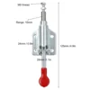GH-36070 Horizontal Toggle Clamp Quick Release Woodworking Workbench Lever Clip Carpentry Fixation Clamp Workpiece Holder Tools 4