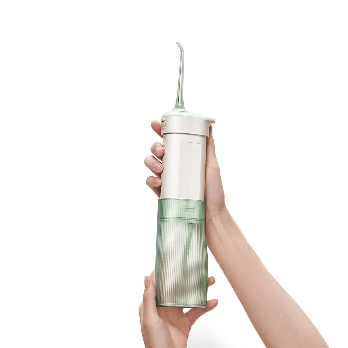 충전식 탈착형 물탱크가 있는 Soocas W1 휴대용 구강세정기, 어린이, 가정용 및 교정용으로 적합