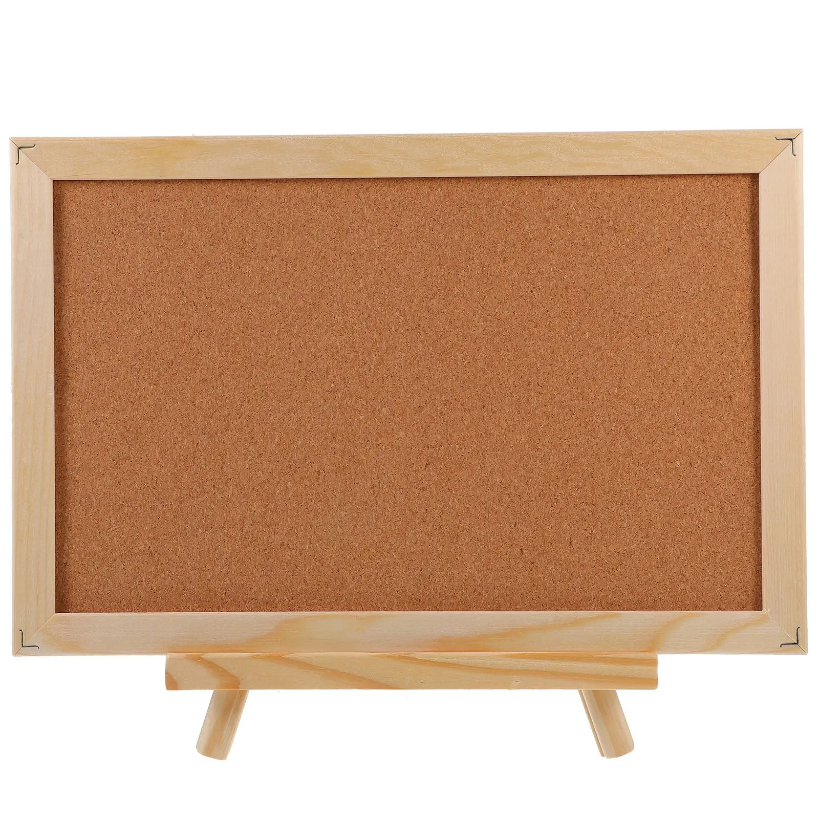 Cork Wood Wall Hanging Message Bulletin Board Frame Notice Note Memo Board For Home Office Shop School Photo Background