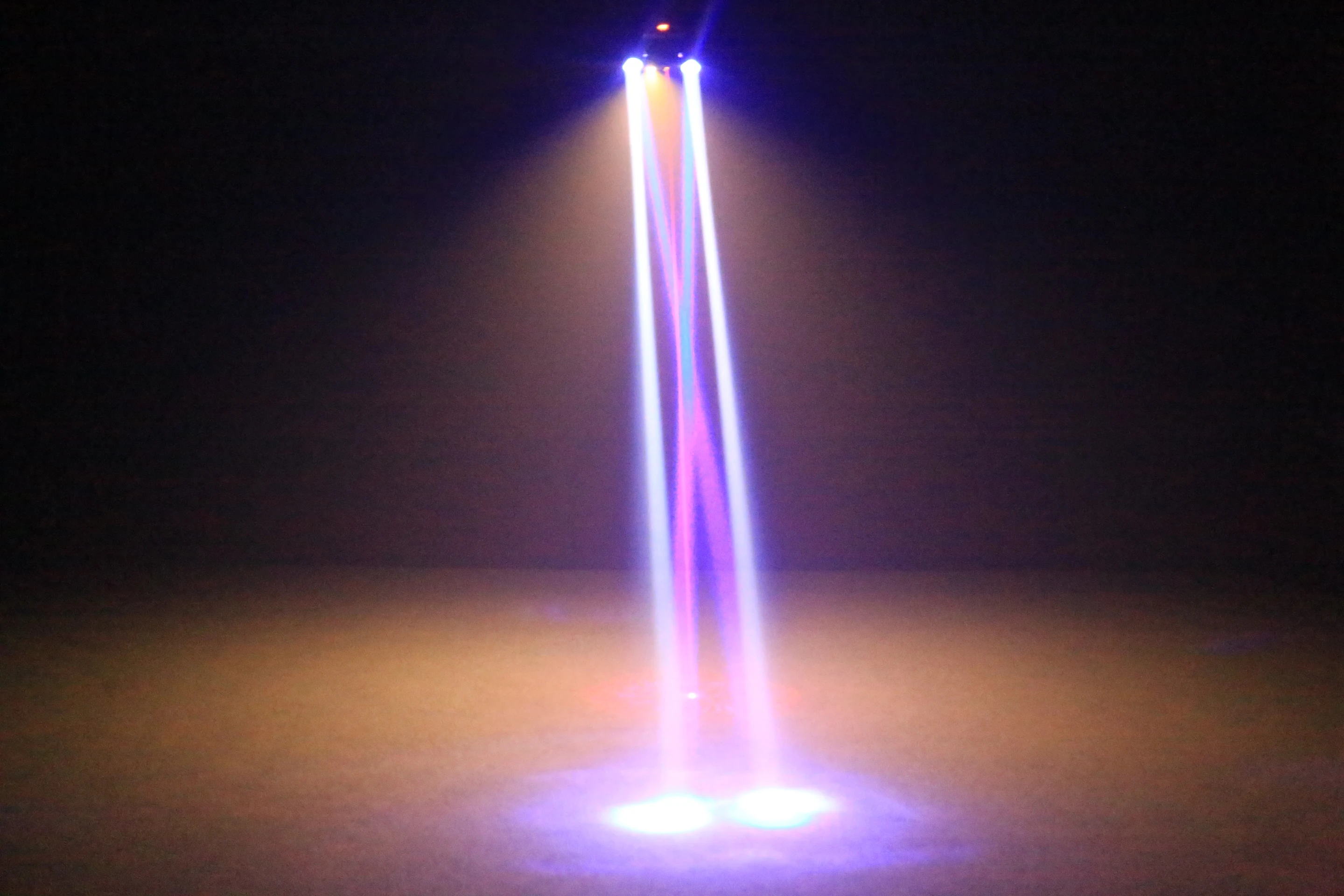 DMX 36W LED Moving Head Light Disco Gold Strobe Beam Green&Red Laser Party Light