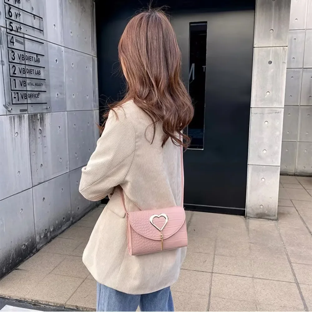 Shoulder Messenger Bag for Women Cute Side Fashionable Purse Satchels Women's  Bag PU Lipstick Bag Purses and Handbags for Girls