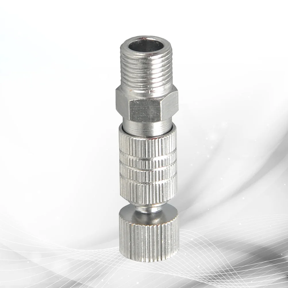 

Quick Release Airbrush Coupler Self-lock Hose Connector Release Adapter (Silver)