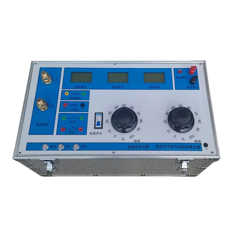 

High Accuracy Single Phase Secondary Current Tester Relay Protection Test Set 200a primary tester