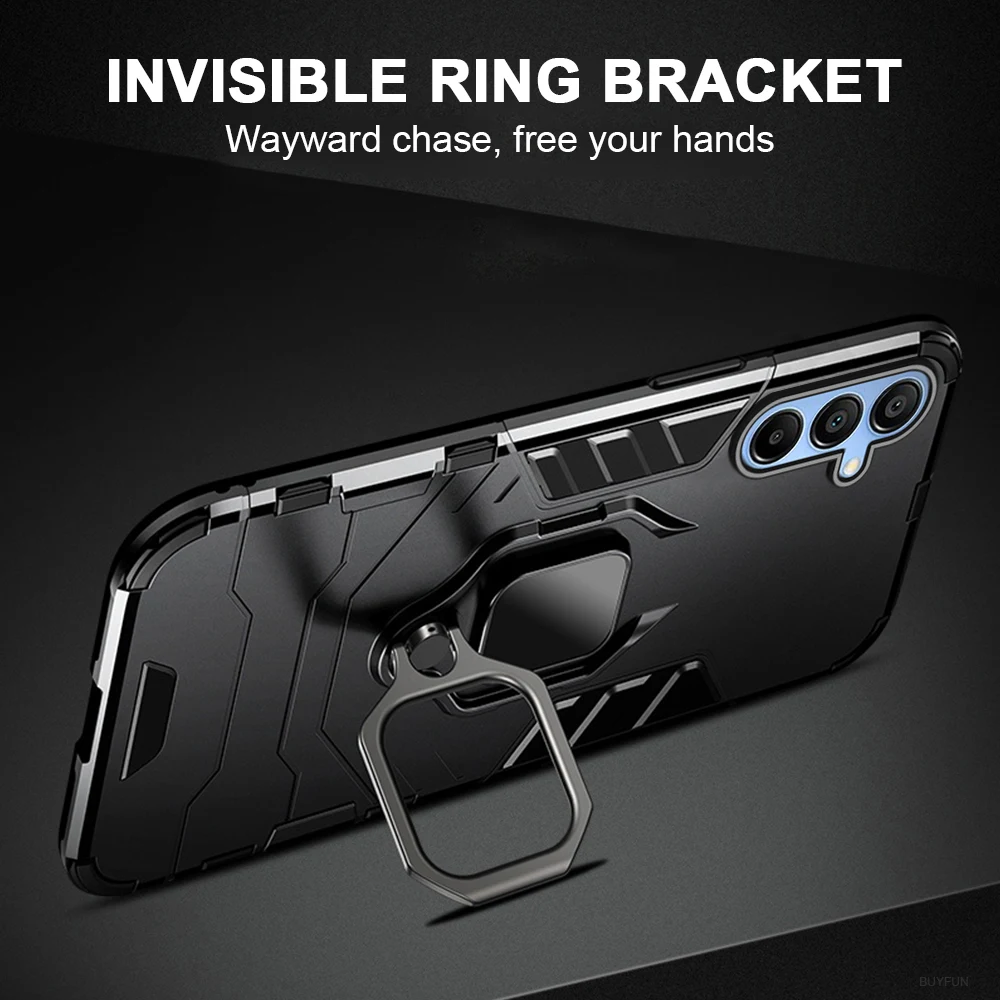 Magnetic Ring Holder Case For Samsung Galaxy A15 A05 05S 5G 4G Full Lens Protective Back Cover On Samsun galaxya 05 05s_voghion.com