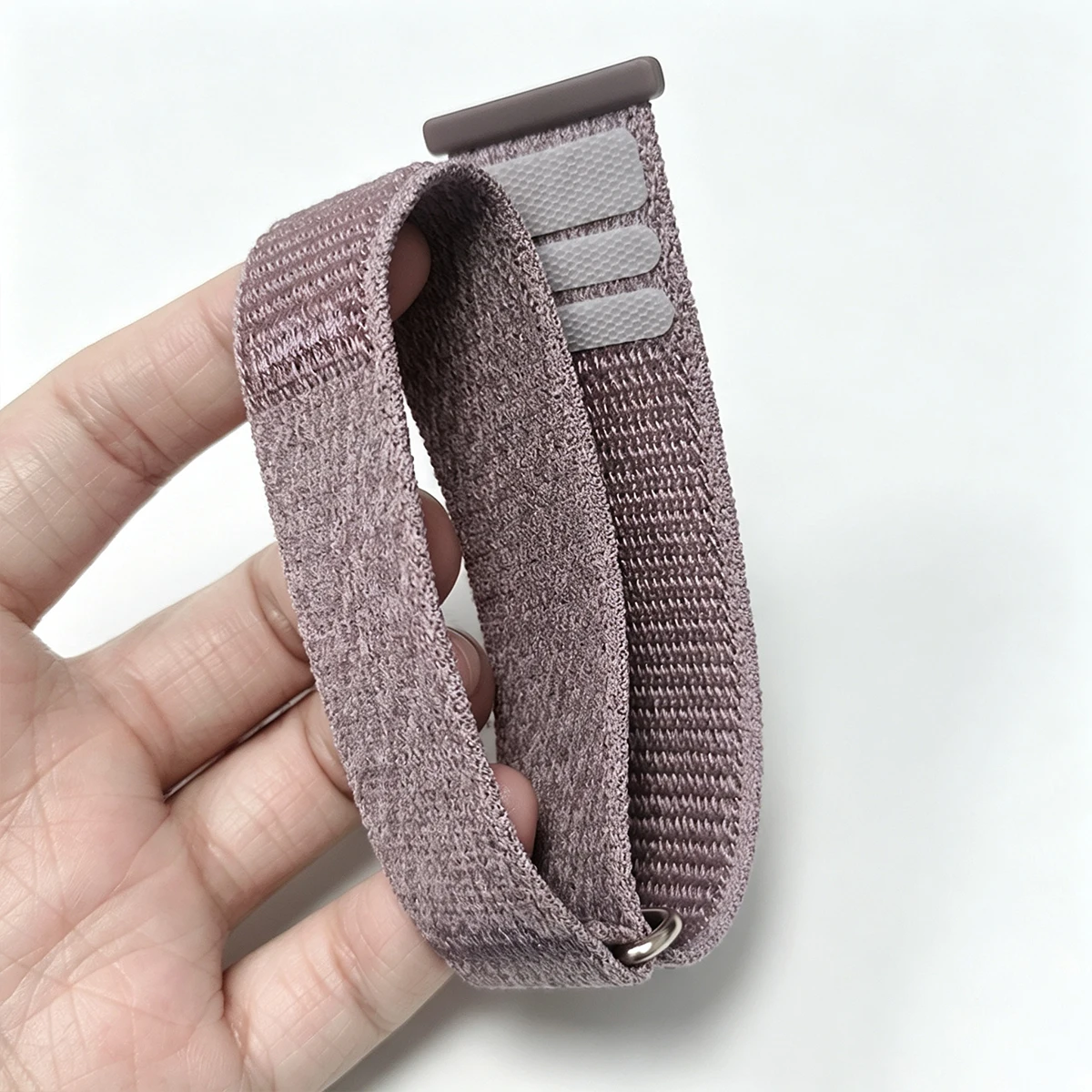 Nylon Woven Adjustable Loop Strap for Sports Fitness Tracker - Replacement Wristband for Men and Women