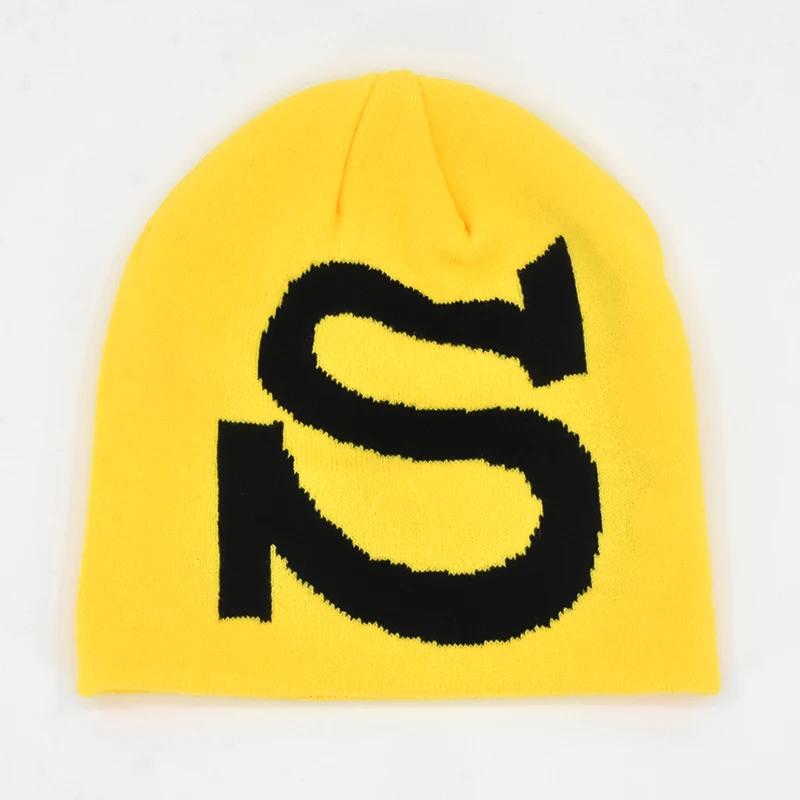 Stylish Unisex Knitted Beanie - Warm & Trendy Fashion Cap