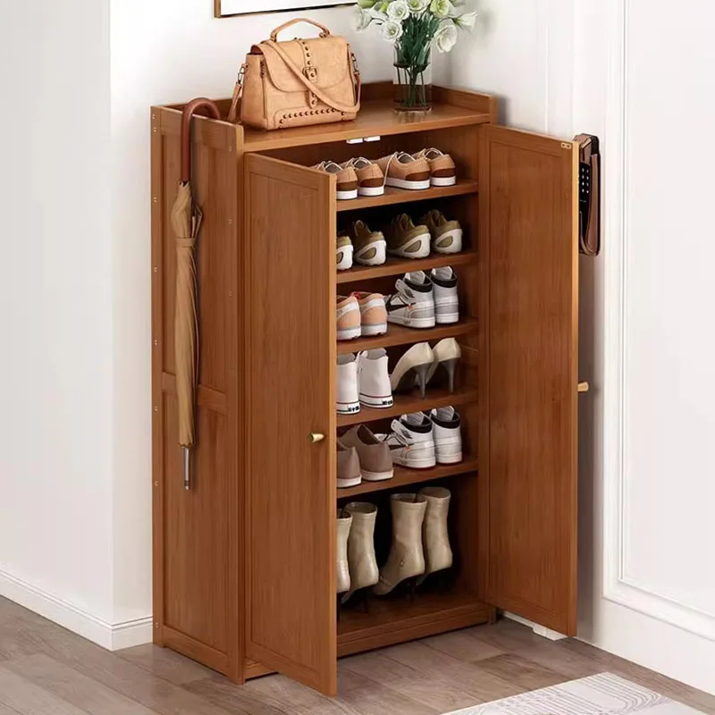 Shoe Storage , Shoe Rack Organizer for Closet Shoe Cabinet with Door S