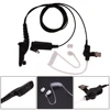 Acoustic Radiation Protection Anti-Radiation Headphones Air Tube Handsfree Earphone with Microphone Volume Control Ear Hook 6