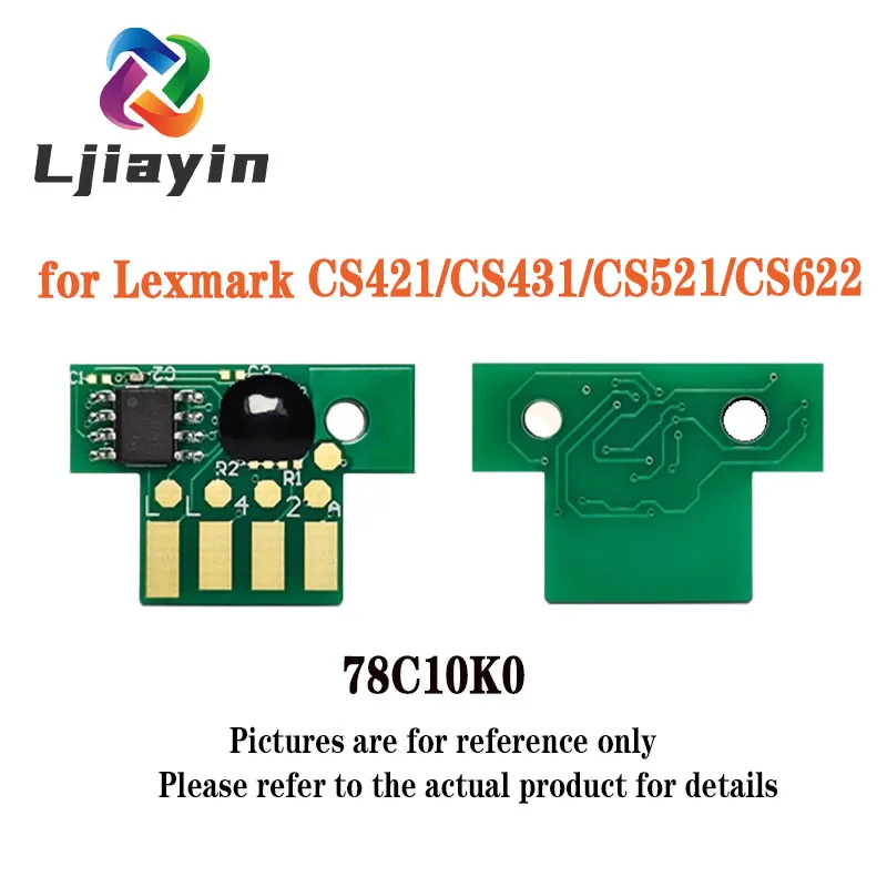 

Чип тонера 78C10K0 78C10C0 78C10M0 78C10Y0 для Lexmark CS421/CS431/CS521/CS622/CX421/CX522/CX622/CX625