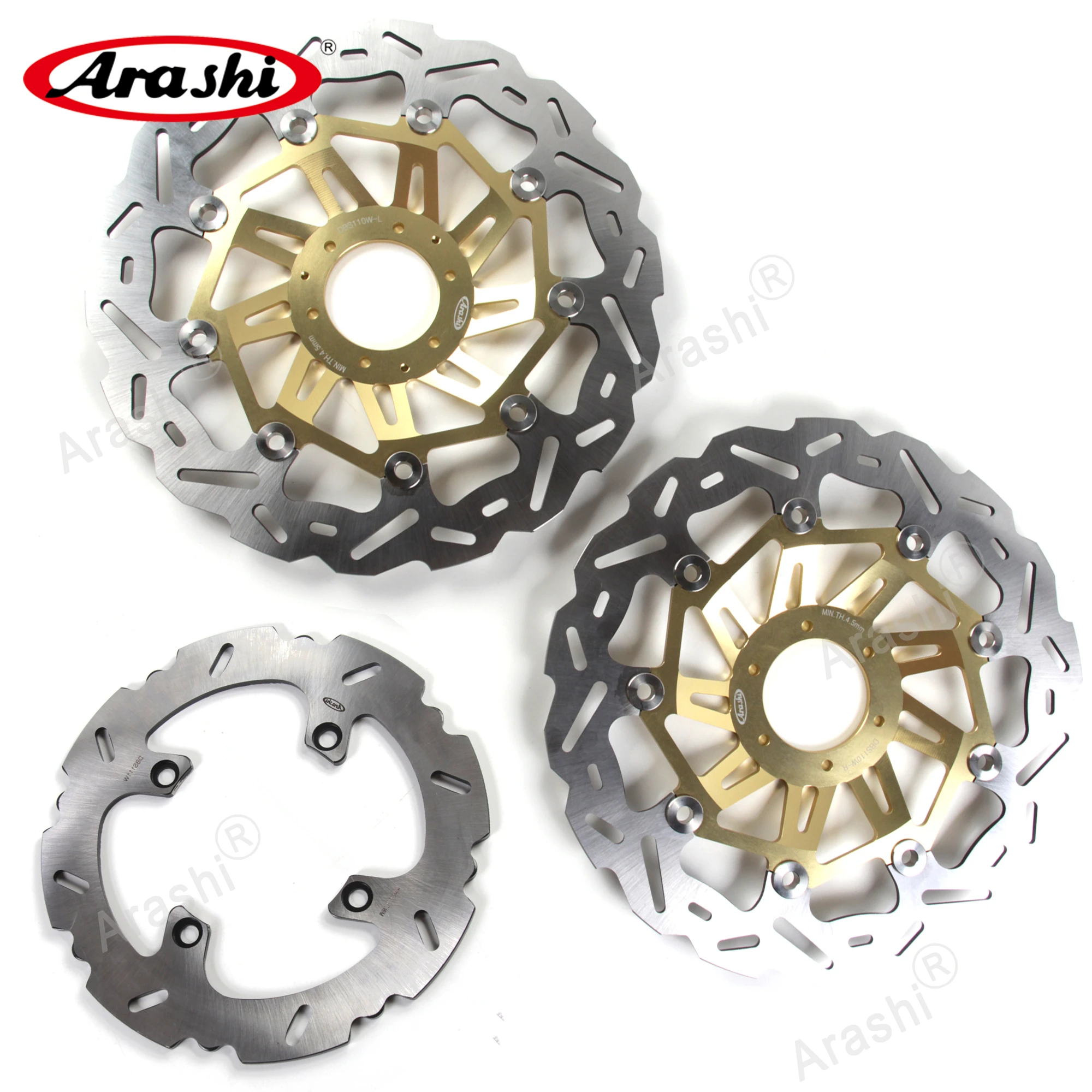 

ARASHI CRF1100L CNC Floating Front Rear Brake Disc Rotors For HONDA CRF L AFRICA TWIN ADV ABS 1100 2020 2021 CRF1100