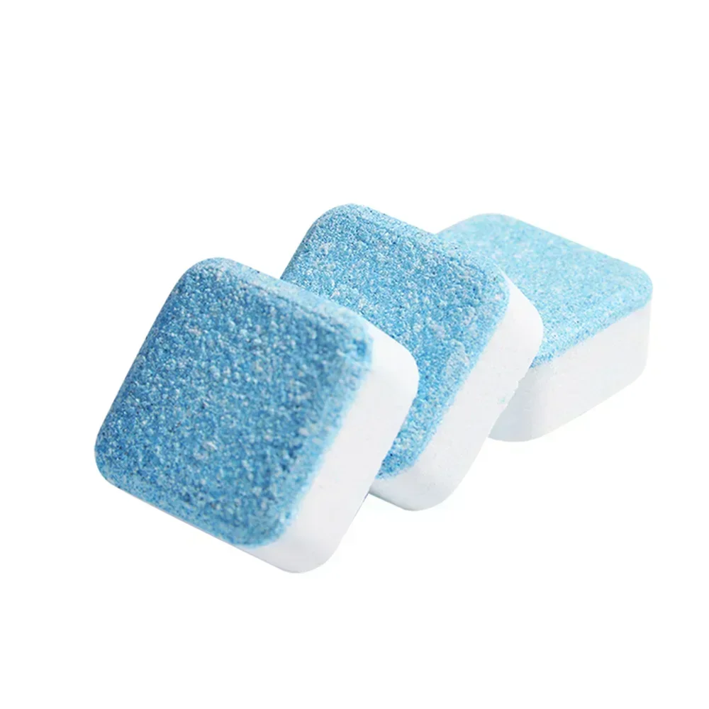 Washing Machine Tablets Washing Machine Cleaner Tablets Detergent Tablets Powerful Descaling For Washing Machine Detergent Laundry Tub Safe Deodorizer Domestic Cleaning Deodorant Effervescent Tablets