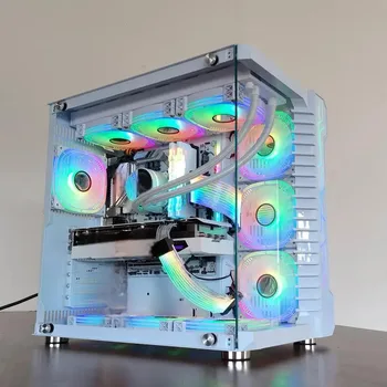 AOTESIER 5 9400 F RX580 Cheap Full Gaming Pc CUSTOM Computer Set Equipment Desktops Prebuilt Wholesale Build Desktop Gamer Pc