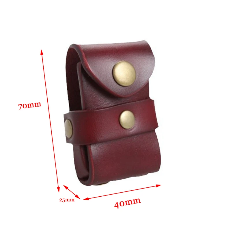 Portable Waist Lighter Leather Case Box Ordinary Lighter Protective Cover For ZORRO ZIPPO