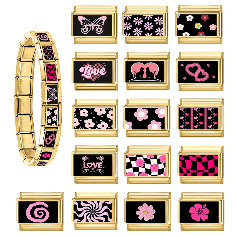 Fashion 9MM Stainless Steel Bracelet DIY Accessories