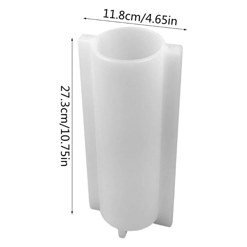 Silicone Mold Large Cylinder Silicone Mold Epoxy Resin Casting Mold Mousse Cake Mould Decor