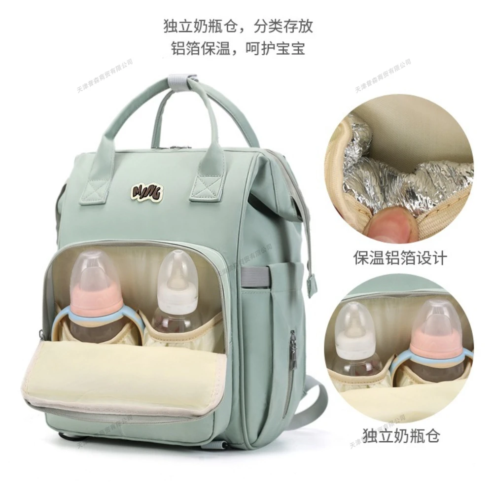 Fashionable Maternity Bag for Baby Waterproof Backpack Diaper Bag Dual Shoulder Bag Mommy Essentials Organizer Coach Bags Woman