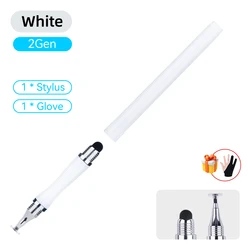 Enhanced Universal Stylus Pen (White 2Gen Gift)