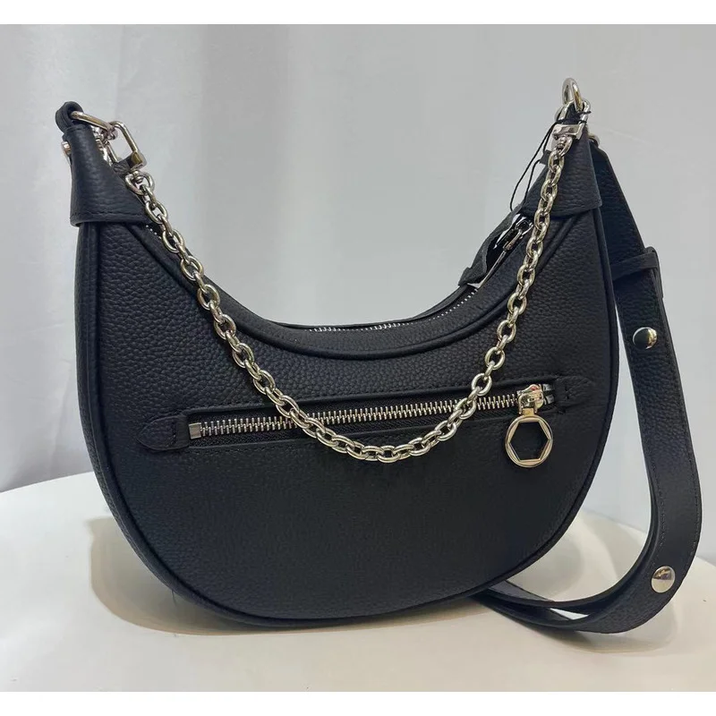 Single Shoulder Bag Cowhide Underarm New Chain Handbags for Women Casual High-quality Messenger Versatile Luxury Crossbody Y2k