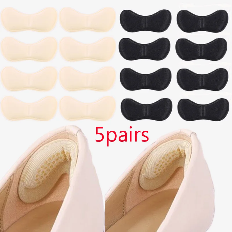 

Feet Care Heel Protector Stable Adhesive Back Shoes Insert Insole 4D Dot Sponge Heel Sticker Heel Insoles Patch Pain Relief