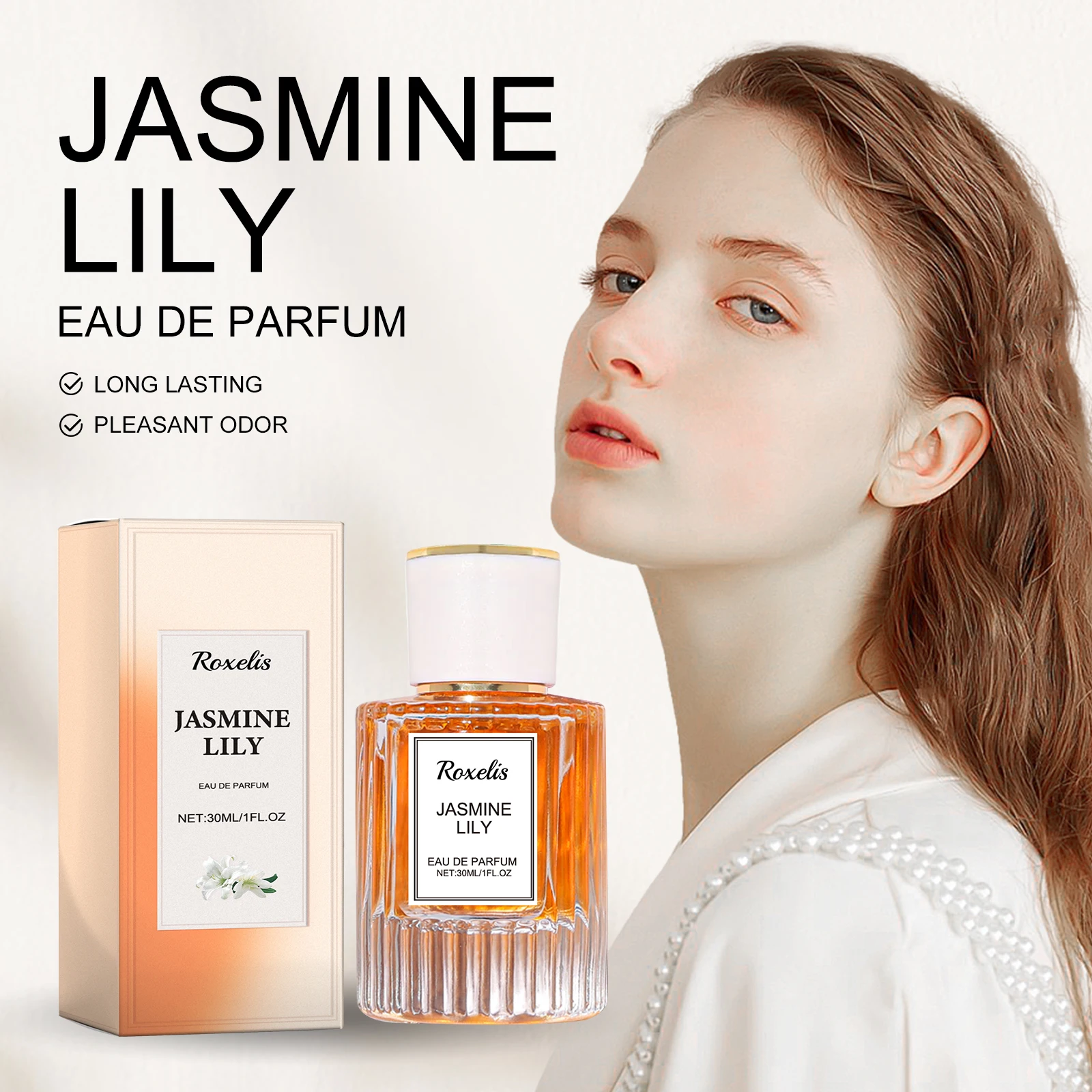 Roxelis Lily Women's Pheromone Perfume Wrist, Ear, Neck, Natural And Lasting Fragrance, Exquisite And Elegant, Feminine Charm_voghion.com