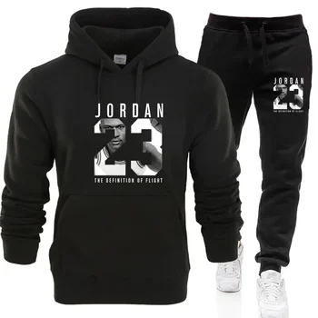 Fashion Men's Sweatshirt Hoody for Men Male Suit Spring 2025 Female Man Sets Women's Tracksuit Sportswear Hoodies + Sweatpants