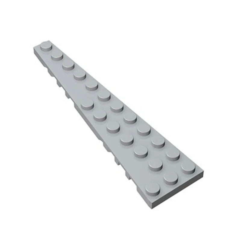 Set of 10 Creative Wedge Plates - DIY Building Blocks