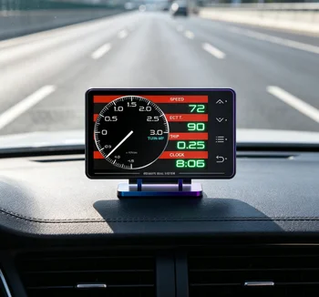 Strumento di Diagnostica Auto con Misuratore XS OBD2, Tachimetro Digitale GPS, Display Head-Up HUD, Funzioni Multiple per Auto