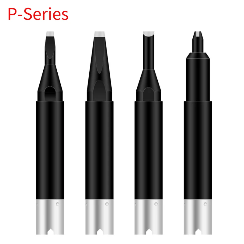 Tip Soldering Iron Electric Heating Copper Soldering Iron Tip P/Series For Unix Soldering Robot Automatic Welding Equipment