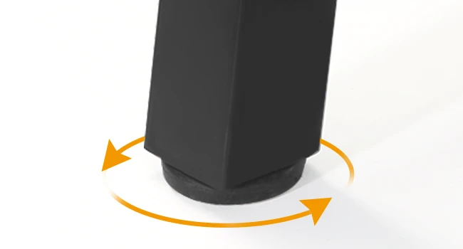 Rustic Industrial Brown and Black Dining Table