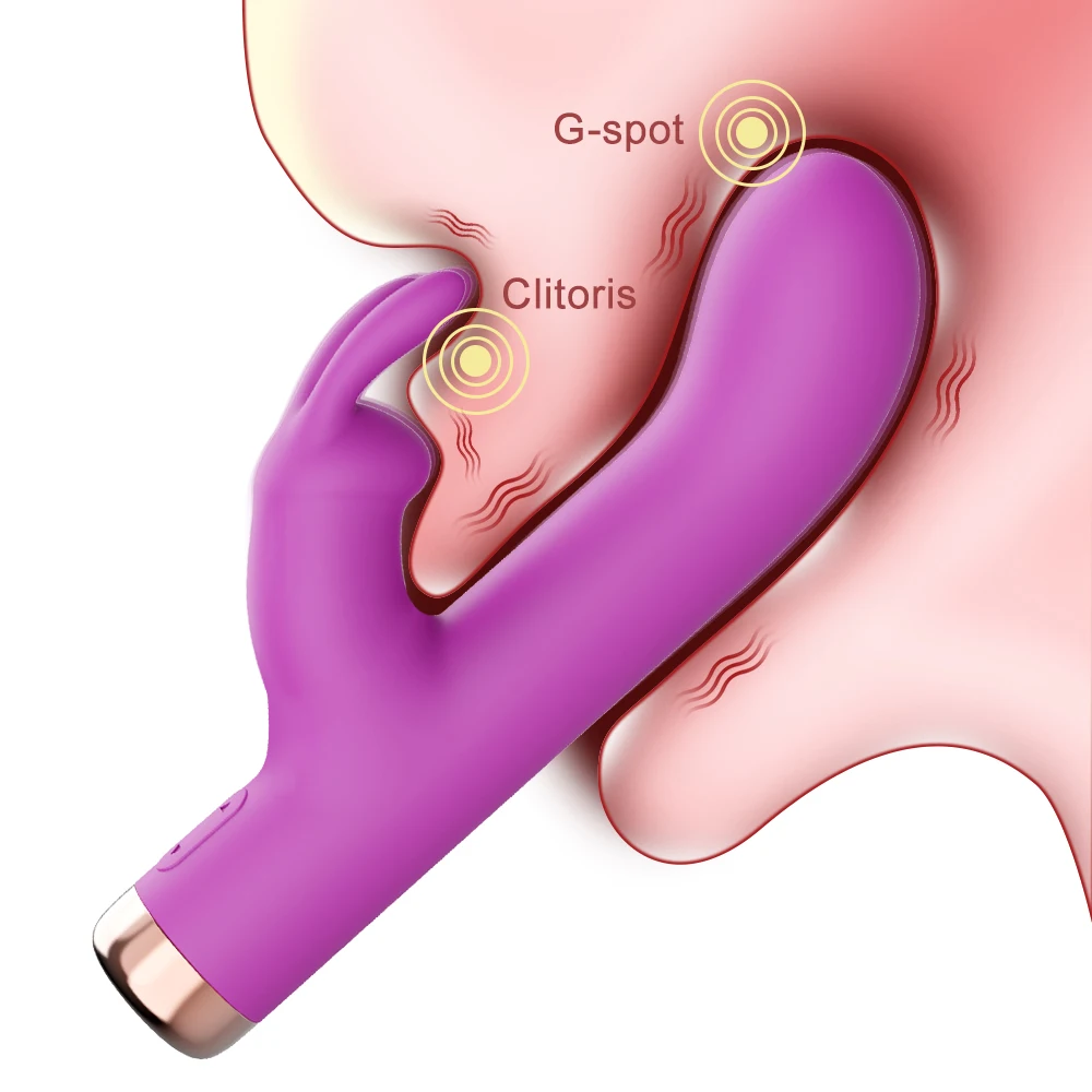 Vibrator Powerful Rabbit for Ladies Clitoris Stimulator G Spot Mii Dildo Silicoe Sex Toys Female Adults Go o_voghion.com