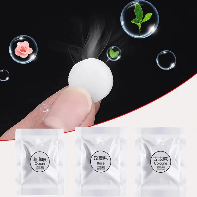 10-30pc Air Freshener Replacement Tablet Refill Solid Perfume Flavor for Car Air Vent Fragrances Diffuser Air Purifier Ashtray