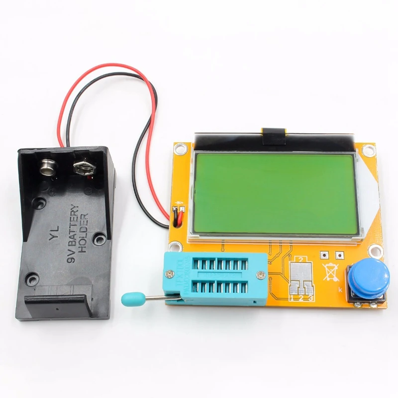 ESR  ް 328 Ʈ ׽  V2.68 LCR-T4 ĿнϽ MOS/PNP/NPN LCR 12864 LCD ȭ ׽