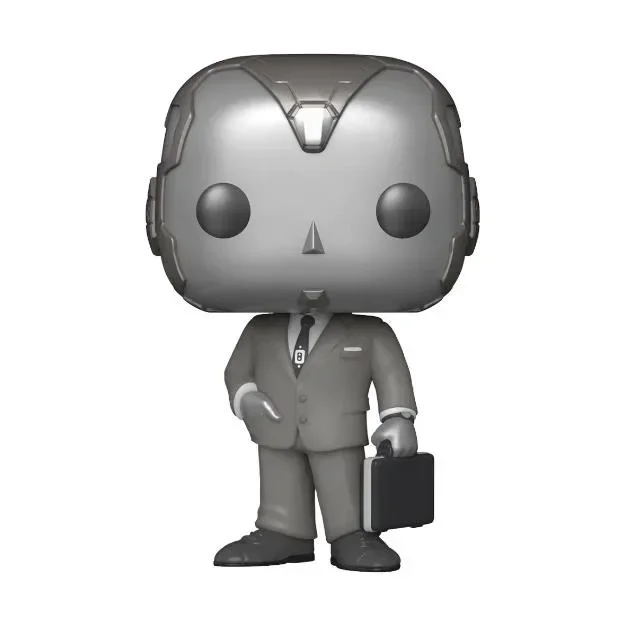 thumbnail image 5 of 2022 Nuevo Funko POP Avengers Wanda Vision 70 Vision 718# Scarlet Witch 823# Vision 307# Figura de muñecas de vinilo Modelo limitado Juguete para niños, 5 of 5