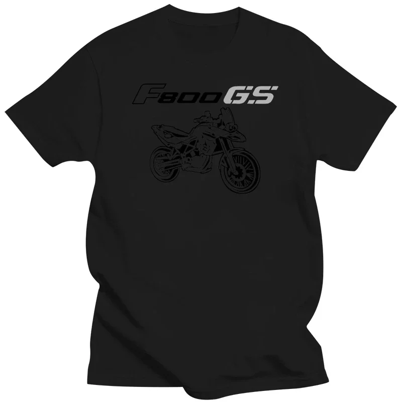 

Новинка, Классическая мужская футболка F800 Gs для немецких мотофанатов, Мужская футболка, новейшие хлопковые брендовые футболки, одежда в стиле Харадзюку