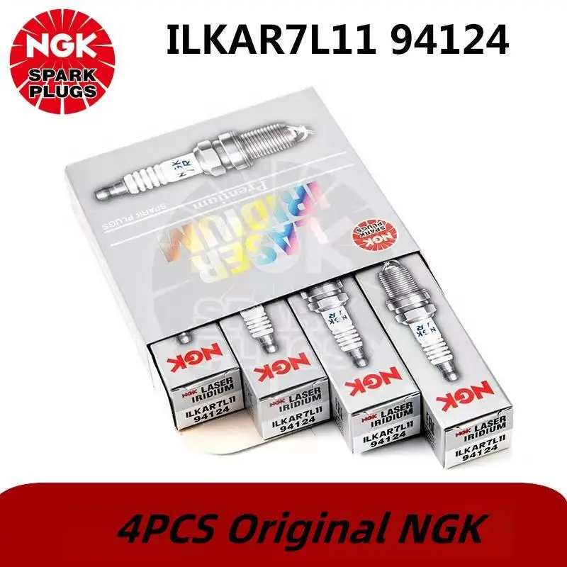 4Pcs-Original-NGK-ILKAR7L11-94124-Iridium-Spark-Plug-For-Mazda-3-6 ...
