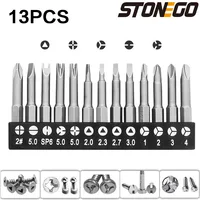 STONEGO 13/7/5Pcs  Special shape drill bit set, hexagonal socket for power tools, appliance repair drill screwdriver accessories 1