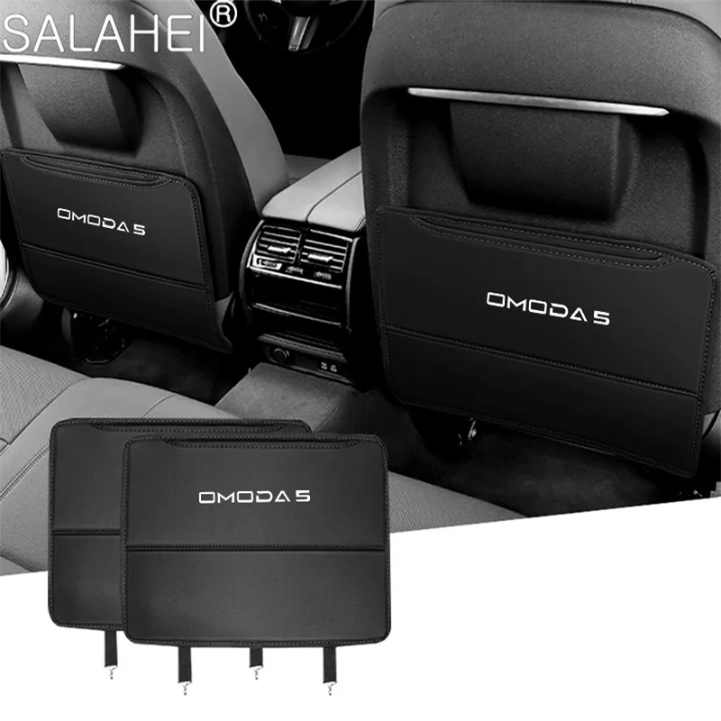 Car Seat Backrest Anti Kick Pad 1Pcs for Chery Omoda 5 C5 FX S5/GT Auto Interior OmodaC5 Accessories Styling car seat protector
