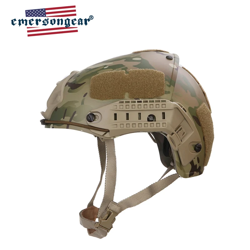 Casque Tactique EmersonGear Fast SF - Ultra Léger, Réglable Et En ABS Pour Airsoft, Paintball Ou Sécurité