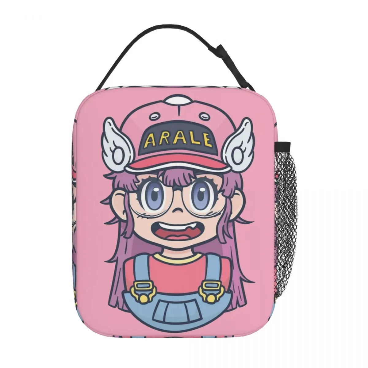 

Arale портрет Arale Dr Slump изолированные ланч-пакеты, пищевой контейнер, герметичный термоохладитель, ланч-боксы для школы и офиса