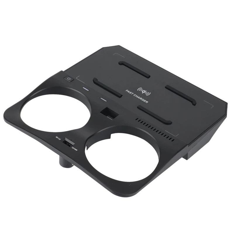 

15 Вт автомобильное беспроводное зарядное устройство QI, быстрая зарядка, держатель для телефона, беспроводное зарядное устройство для BMW X5 G05 X6 G06 2019 2020