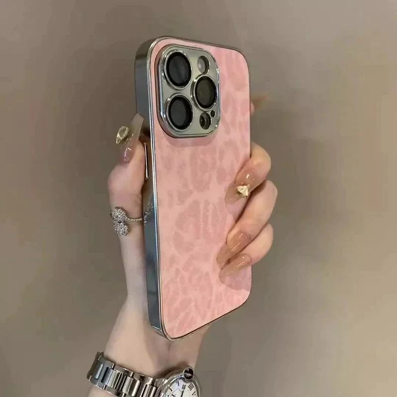 Luxury Leopard Print Shockproof Phone Case Cover