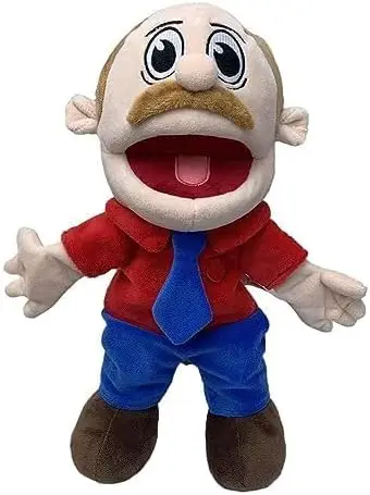 

Новая плюшевая игрушка-марионетка Джеффри, мягкая плюшевая игрушка для сестры Джеффри, мамы, папы, ручная игрушка для игрового домика, забавная игрушка-марионетка