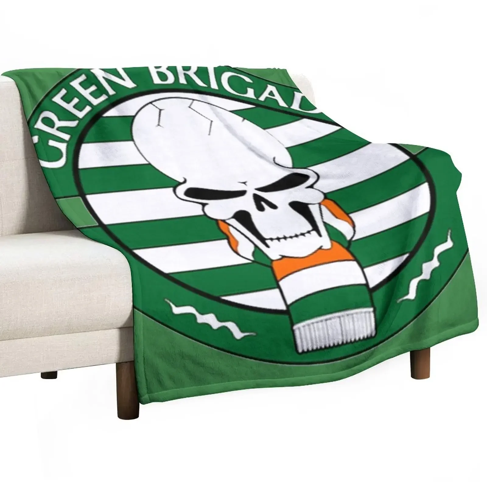 

Green Brigade Throw Blanket Retros Bed Blankets