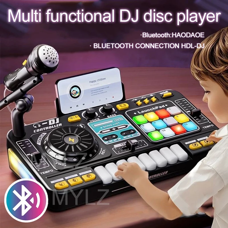 Kids DJ Mixer Keyboard 1
