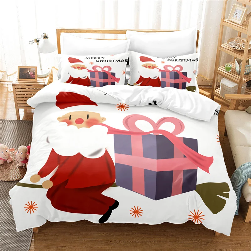 

Christmas Gifts Bedding Set Duvet Cover Set 3d Bedding Digital Printing Bed Linen Queen Size Bedding Set Fashion Design