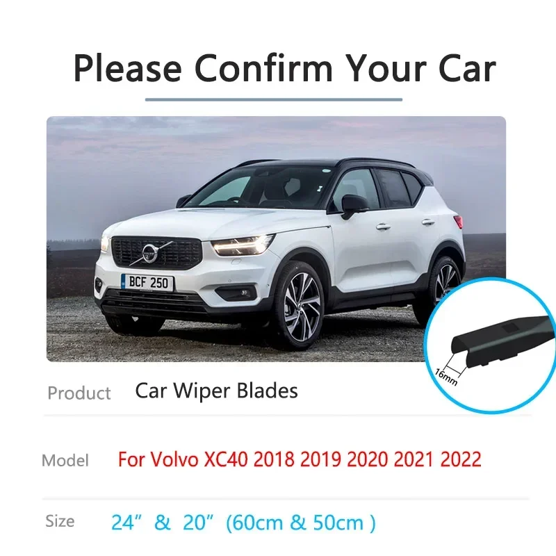 【新品】ボルボ　XC40　ワイパーブレード　フロント　3セット　VOLVO ボルボ（VOLVO） 純正品 フロント ワイパーブレードセット 右ハンドル