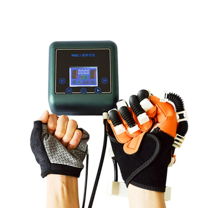 Mini Charging Portable Rehabilitation Robot Gloves Stroke Hemiplegia Cerebral Infarction Training Equipment Finger