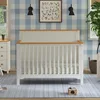 4-in-1 Convertible Crib in Light Sage and Honey, GREENGUARD Gold Certified 6