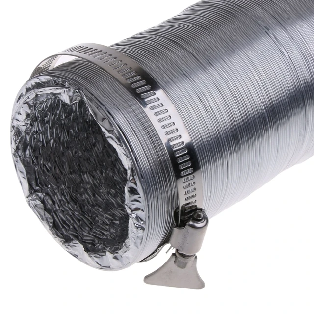 Rugalmas Alumínium Fólia -Hordó Tömlő A Konyhai Beinline Csatorna Ventilátor 40Ja - Image 4
