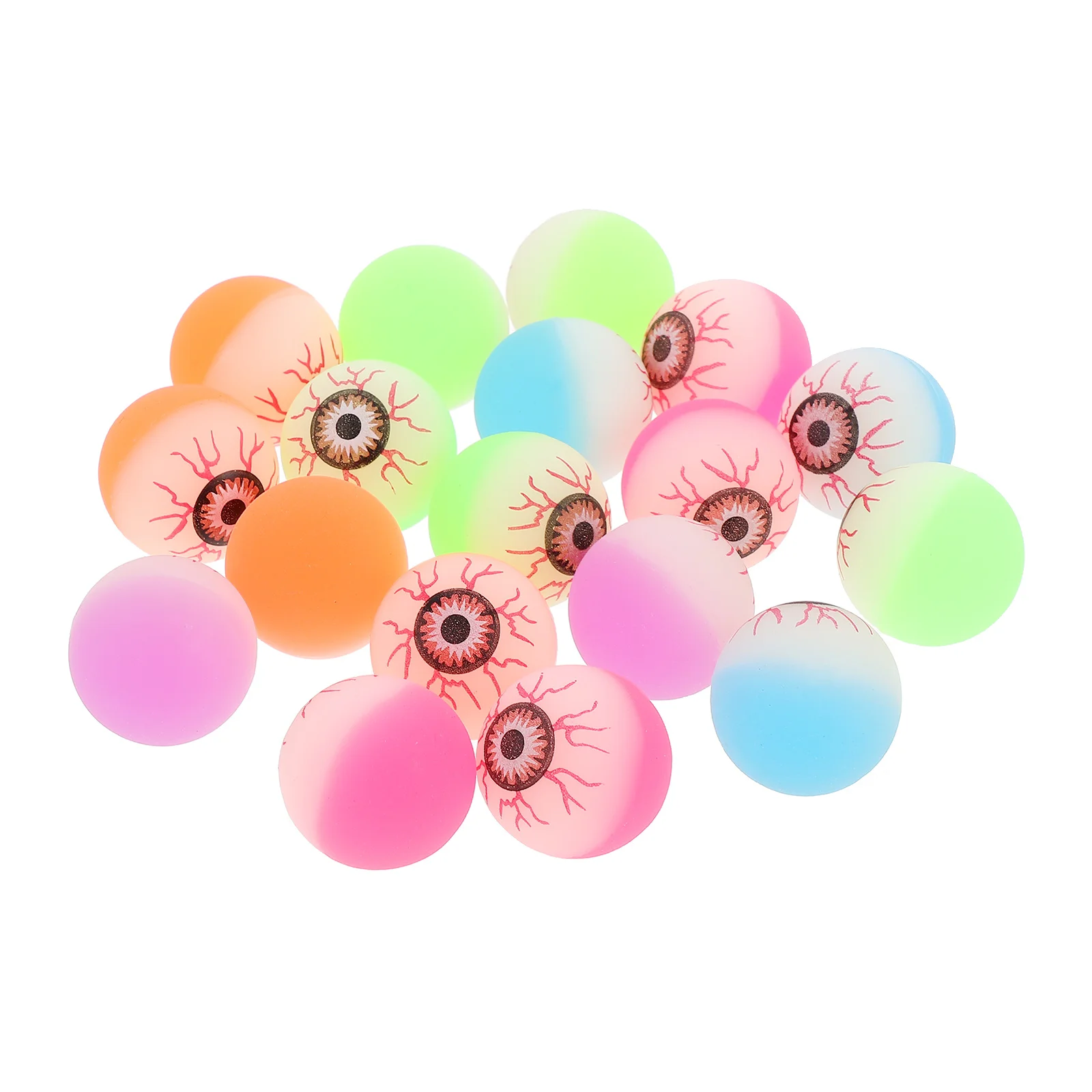 

20 Pcs Eye Elastic Ball Halloween Goodie Bag Fillers Toys Kids Party Favors Toy's Tricky Eyeballs Realistic Eyes Props Birthday
